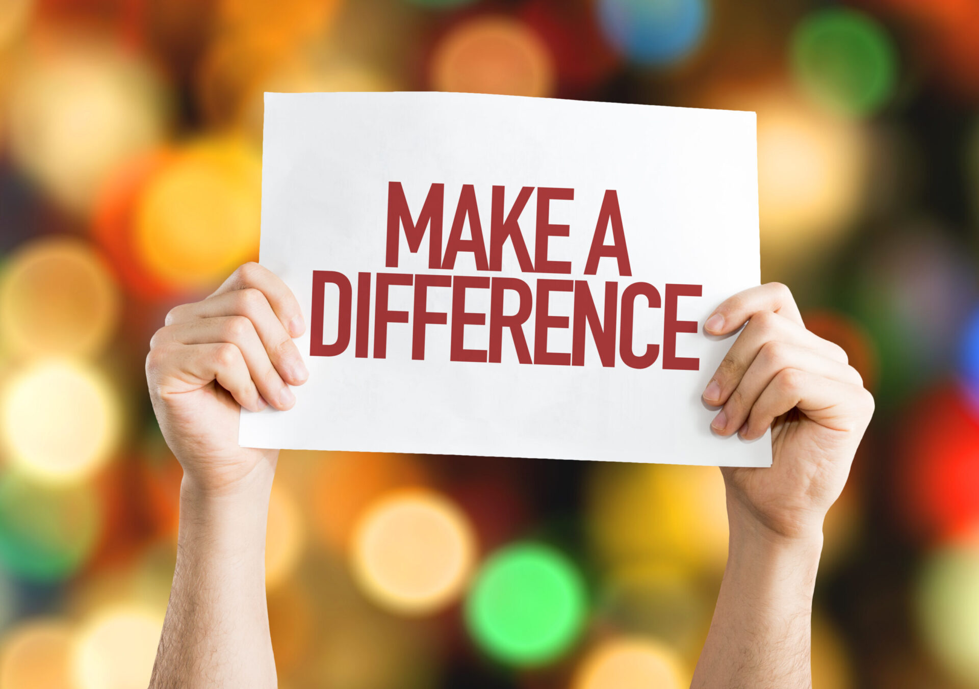 Make a Difference Giving Back