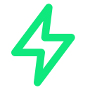 Lightning bolt icon