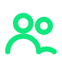 Two people icon