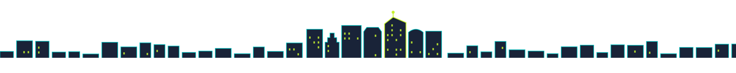 Line drawing of the Perth CBD with Zetta's St Georges Terrace office highlighted, linked to the team, the office and sustainability
