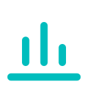 Bar chart icon for Power BI data modelling