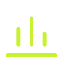 Bar chart icon for Power BI consulting in Perth