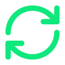 Refresh arrows icon for Power BI refresh and support